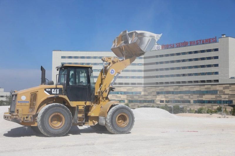 Bursa Şehir Hastanesi Yollarında Kapsamlı Yenileme Çalışması Tamamlandı