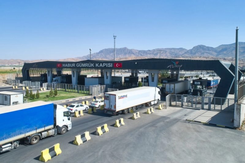 Habur Sınır Kapısı'ndan 2026 Yılında Günlük TIR Çıkış Rekoru