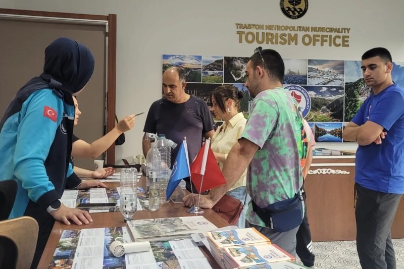 Trabzon Turizm Ofisleri Temmuz Ayında 3 Bini Aşkın Ziyaretçiyi Ağırladı