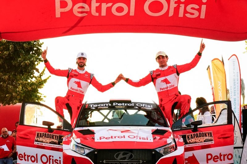 Kapadokya Rallisi'nde Team Petrol Ofisi Pilotu Kerem Kazaz Zirvede Yer Aldı