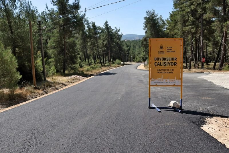 Bursa'da Ulaşım Yatırımları Devam Ediyor: Orhaneli'de Önemli Bir Yol Yenilendi