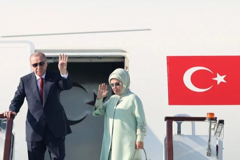 Cumhurbaşkanı Erdoğan, Şanghay İşbirliği Örgütü Zirvesi'ne katılmak üzere Bişkek'te