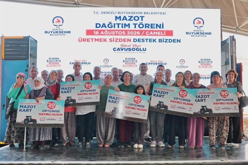 Denizli'de Çiftçilere Mazot Desteği Projesi Devam Ediyor