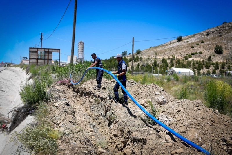 Hekimhan'a 10 Kilometrelik Modern İçme Suyu Hattı Döşendi