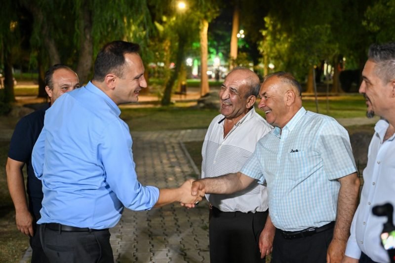 Bornova Belediye Başkanı Ömer Eşki, Çamdibi Sakinleriyle Buluştu