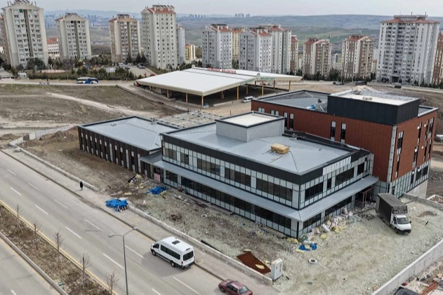 Etimesgut Sosyal Yaşam Merkezi inşaat alanı