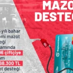 Ankara Büyükşehir Belediyesi tarafından çiftçilere verilen mazot desteği ödemesi