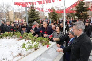 Ağrı'da Çanakkale Zaferi'nin 111. yıl dönümü törenlerle anıldı.