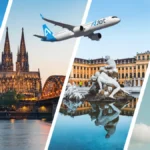 AJet'in yurt dışı uçuşlarında indirim kampanyasını duyuran görsel