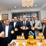 Balıkesir'de Ondan Yerel Market'in açılışından genel görünüm