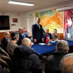 Konya Büyükşehir Belediye Başkanı Uğur İbrahim Altay, Stokholm'deki gurbetçi Konyalılarla bir araya geldi.