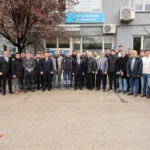 Bursa Büyükşehir Belediye Başkanı Mustafa Bozbey, BUSKİ personelini ziyaret ederek bayramlaştı.