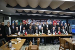Bursa'da Batı Trakya Türkleri Ramazan Bayramı kutlaması