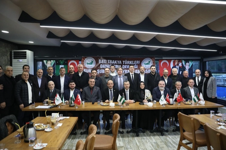 Bursa'da Batı Trakya Türkleri Ramazan Bayramı kutlaması