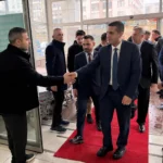 Batman Kozluk'ta Kaymakam ve Belediye Başkanı'nın hastane ziyareti