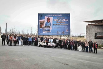 Berkay Akbaş anısına ATA Çiftliği'nde düzenlenen fidan dikimi etkinliği