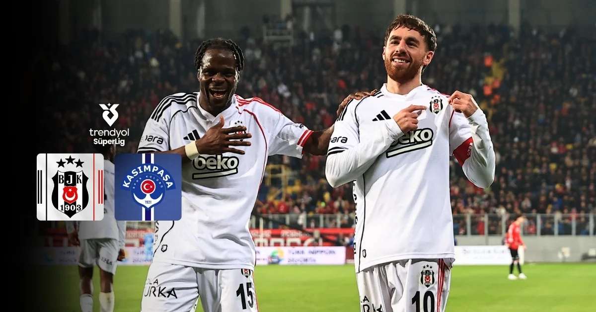 Beşiktaş ve Kasımpaşa futbol takımlarının Süper Lig maçına dair analiz ve muhtemel ilk 11'leri