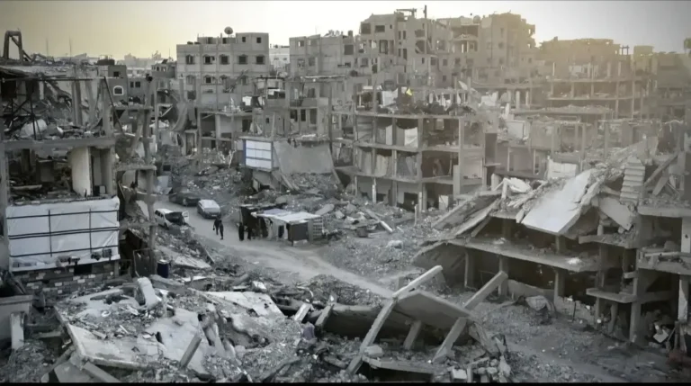 Gazze'de ateşkes ihlallerinin devam ettiği ve can kaybının arttığına dair haber görseli