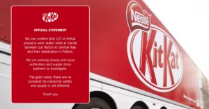 12 ton çikolatalı gofret içeren kamyonun çalınması olayıyla ilgili haber görseli