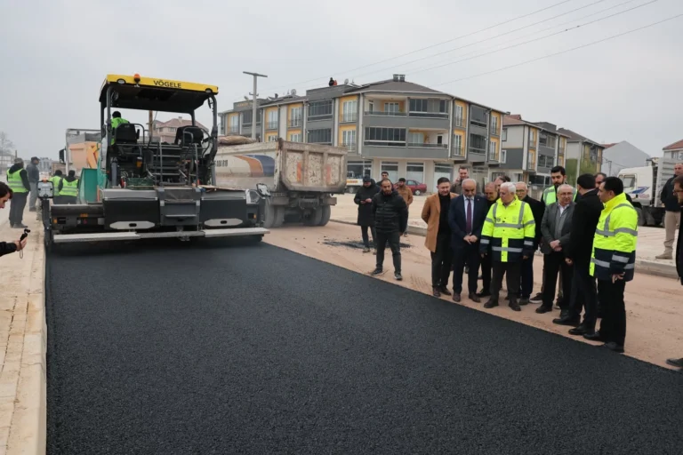 Bursa Büyükşehir Belediyesi, İnegöl Yenimahalle'nin altyapısını yeniledi