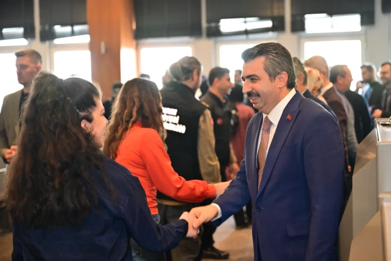 Yıldırım Belediyesi çalışanları ile bayramlaşma