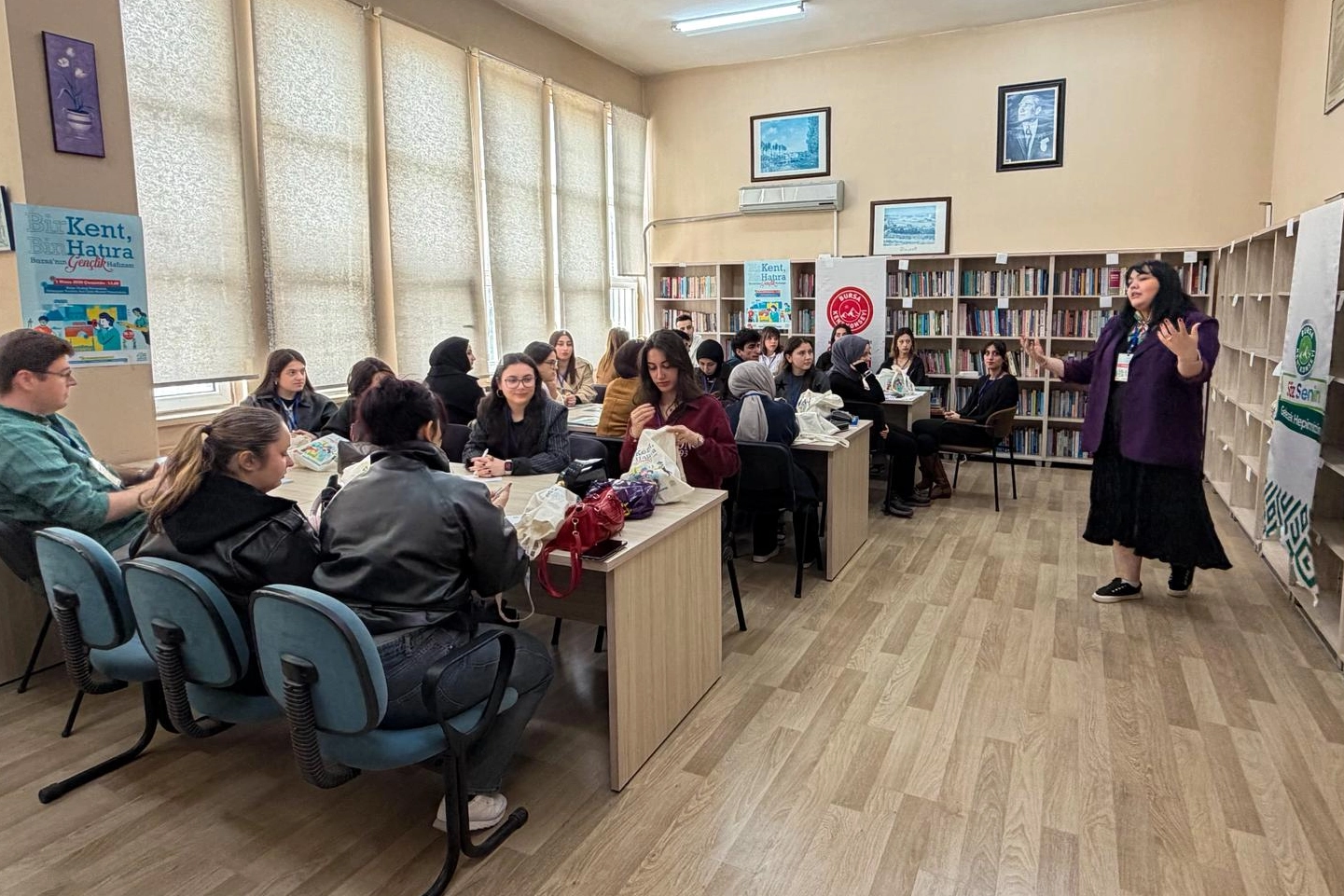 Bursa'nın hafızası gençlerle geleceğe taşınıyor