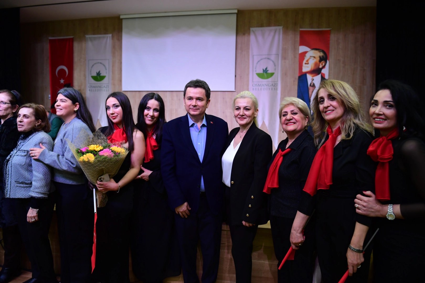 Bursa Osmangazi'de Çanakkale Zaferi'nin 111. yıl dönümü anma etkinliği.