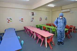 Osmangazi'de kreşlerde hijyen çalışmaları