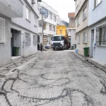 Osmangazi Belediyesi Yeşilova Mahallesi'nde sokak yollarını yeniledi