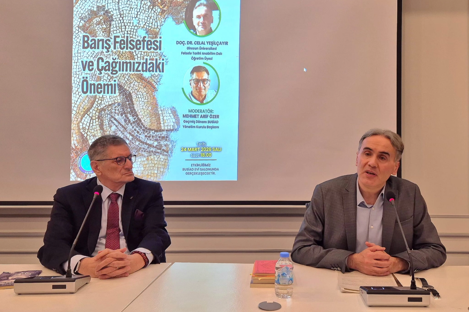 BUSİAD Barış Felsefesi Söyleşisi Celal Yeşilçayır