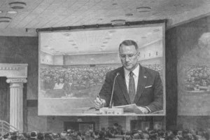 Beylikdüzü Belediye Başkanı Mehmet Murat Çalık, mahkemede savunma yaparken