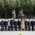 Çanakkale Deniz Zaferi'nin 111. yıl dönümü anma törenleri Gelibolu'da yapıldı.