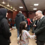 Çayırova Belediye Başkanı Bünyamin Çiftçi, belediye çalışanlarıyla bayramlaştı.