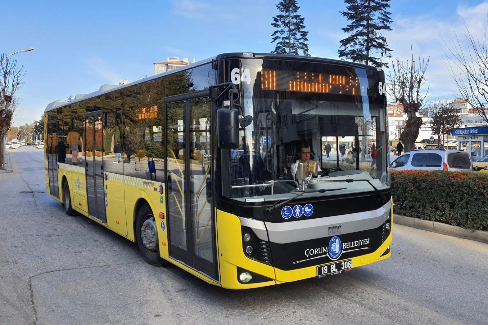 Çorum'da Ramazan Bayramı süresince toplu taşıma araçları ücretsiz hizmet verecek.