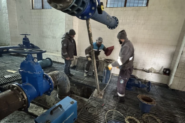 Çorum'da içme suyu kapasitesini artıran pompa istasyonu ve kuyular