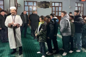 Düzce Yığılca'da geleneksel bayram buluşması etkinliğinden bir kare