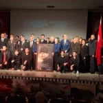 Edirne Keşan'da 18 Mart Çanakkale Deniz Zaferi anma töreninden genel görünüm