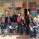 Keşan'da engellilere bayram öncesi tekerlekli sandalye bağışı yapıldı