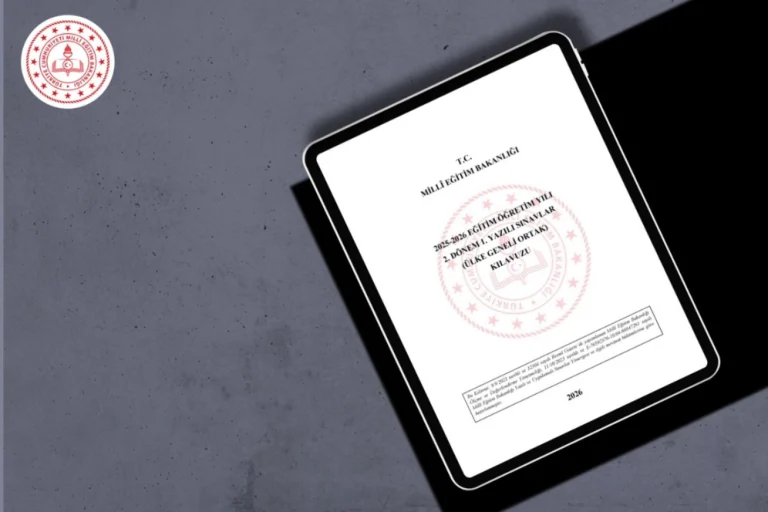 MEB tarafından açıklanan ortak yazılı sınav takvimi