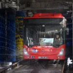 EGO otobüsleri bayram öncesi temizlenirken