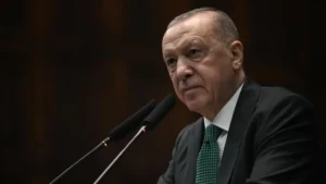 Cumhurbaşkanı Erdoğan'ın konuşmasından bir kesit