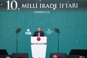 Cumhurbaşkanı Erdoğan, Türkiye'yi çevresel ateş çukurundan uzak tutmanın öncelikleri olduğunu belirtti.