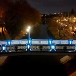 Eskişehir İskele 26'ya yapılan yeni köprü ve aydınlatma çalışmaları