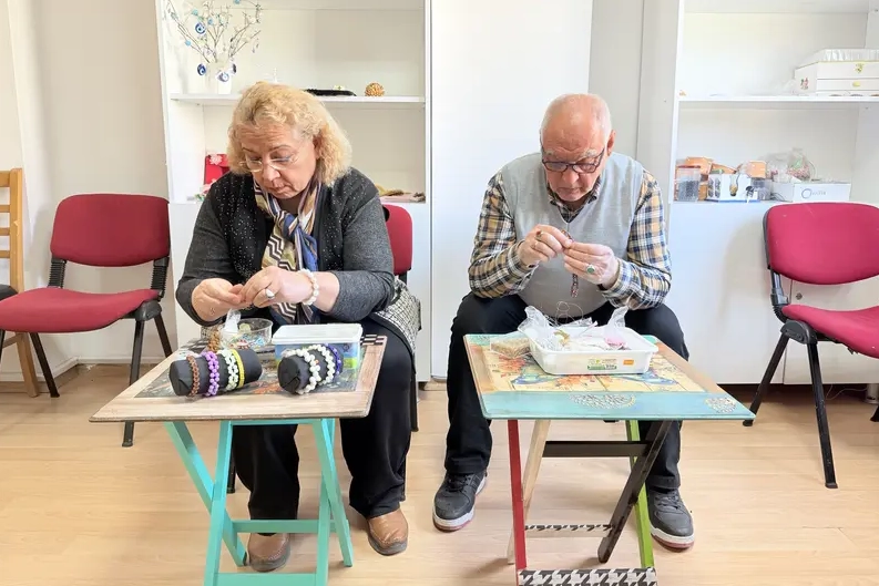 Gaziantep'te 70 yaşında nikah kıyan Fatma ve Fatih Erdizci çifti