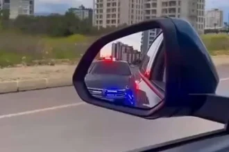 Gaziantep'te çakarlı araç paylaşımı yapan bir kişiye 25 bin TL ceza kesildiğini gösteren görsel.