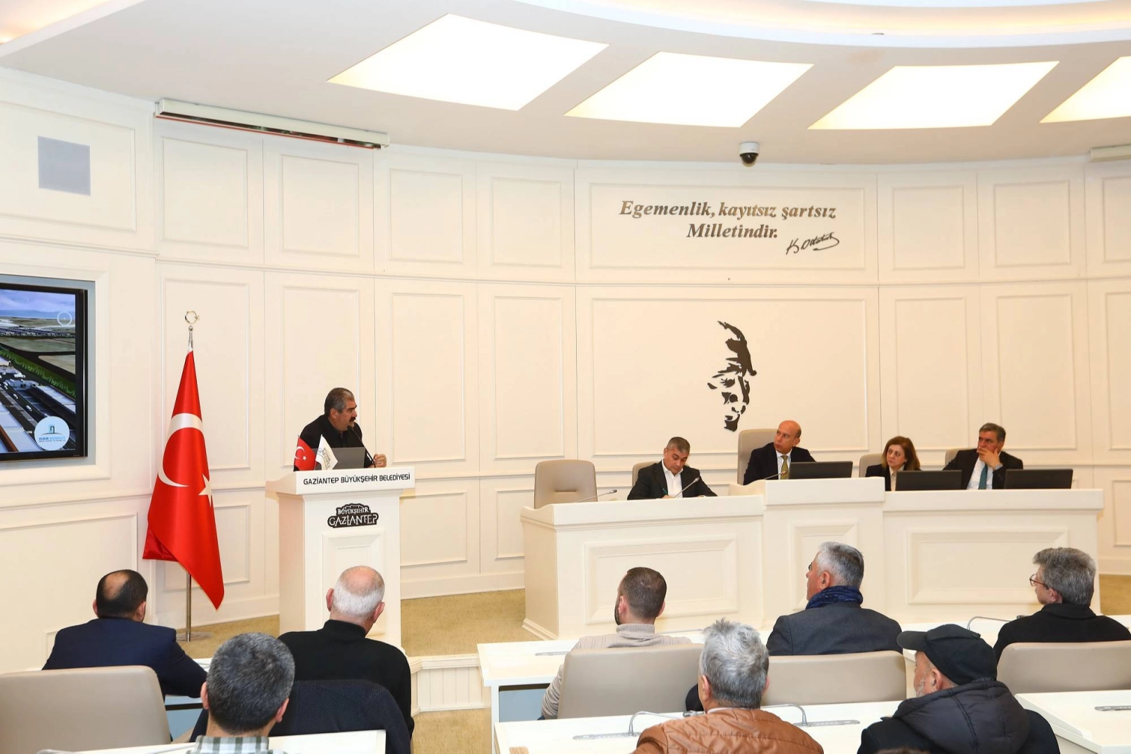 Gaziantep yeni sebze hali istişare toplantısı