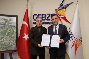 Gebze Teknik Üniversitesi ve Gebze Gençlik ve Spor İlçe Müdürlüğü arasında yaz okulu iş birliği protokolü imza töreni