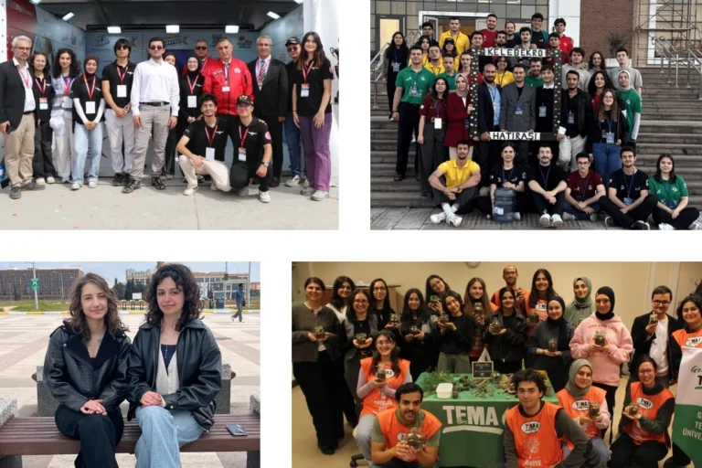 GTÜ öğrenci topluluklarının ÜNİDES programındaki başarıları