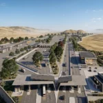 Gürbulak Sınır Kapısı'nın modern ve çağdaş mimariye sahip yenilenen yüzü