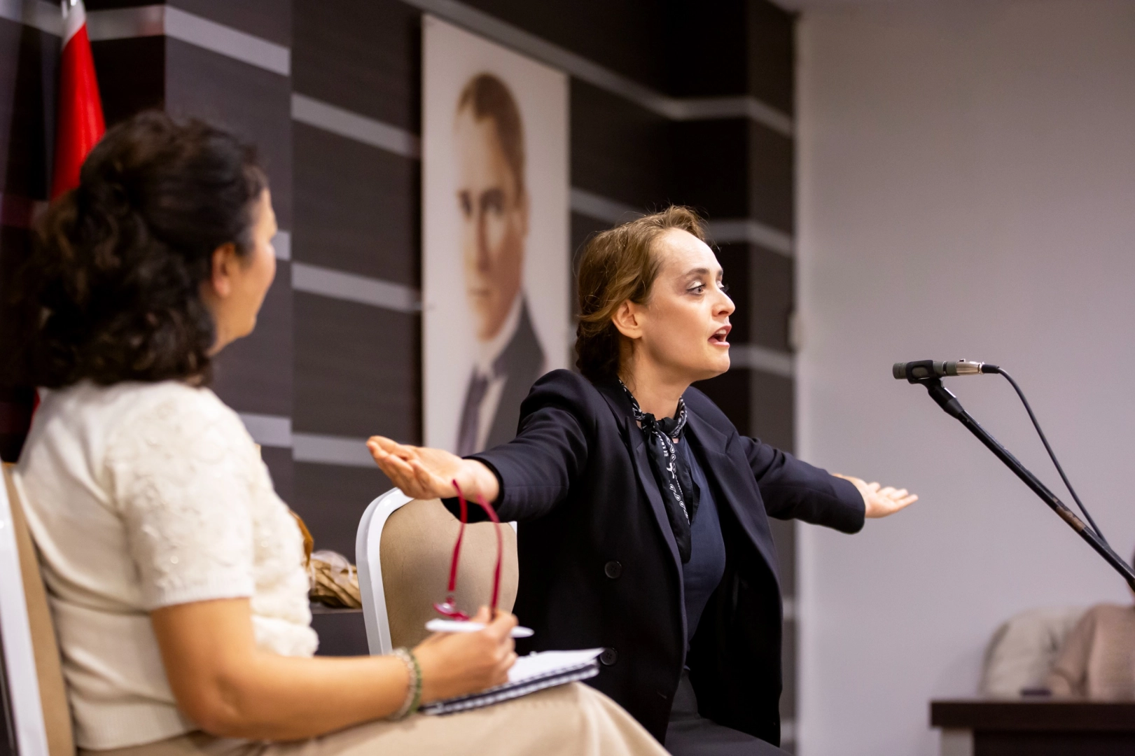 Narlıdere'de Dünya Tiyatrolar Günü'nde Afife Jale anıldı